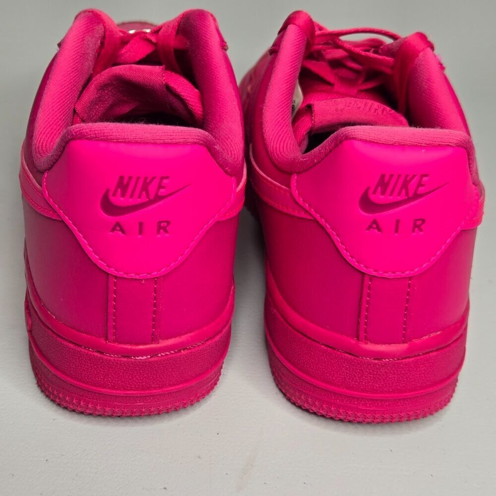 Nike Women Air Force 1 Low Fireberry Bright Pink Sneakers Sz 6.5 DD8959-600 - Picture 7 of 11